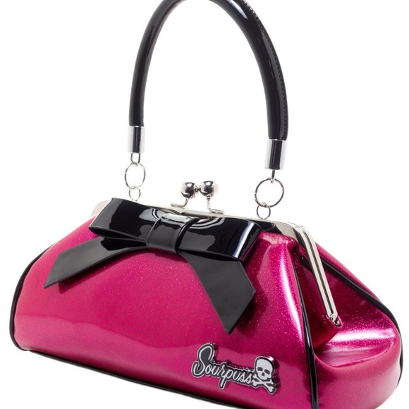 Glitter Pink Floozy Purse - Picture 2 of 4